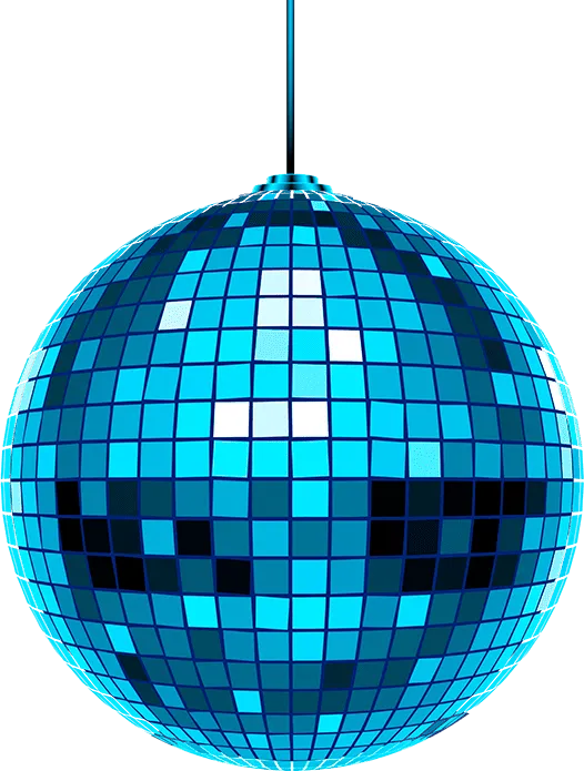Bola discoteca Luz Mamma Mia! El Musical